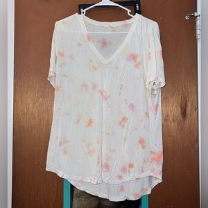 Old navy luxe tie dyed shirt